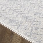 Totti Loops Cream/Gray 2x8 Southwestern Rug