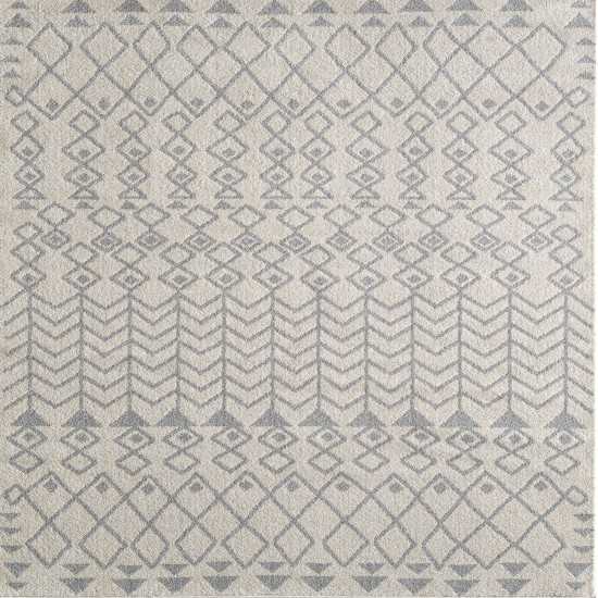 Totti Loops Cream/Gray 5x7 Southwestern Rug