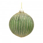 Ornament (Set Of 6) 4.25"H, 4.5"H, 6"H Glass