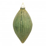 Ornament (Set Of 6) 4.25"H, 4.5"H, 6"H Glass