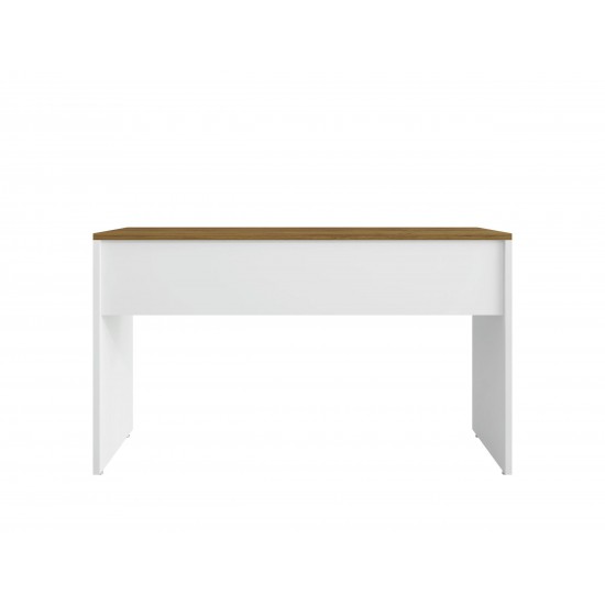 Eiffel Garage Desk in White Gloss