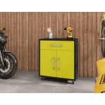 Eiffel 6-Piece Garage Storage Set in Matte Black and Yellow