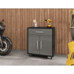 Eiffel 6-Piece Garage Storage Set in Matte Black and Grey