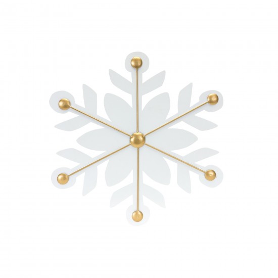 Snowflake (Set Of 12) 15.5"H, 22"H Iron