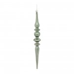 Finial Drop Ornament (Set Of 12) 12"H Glass