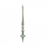 Finial Drop Ornament (Set Of 12) 12"H Glass