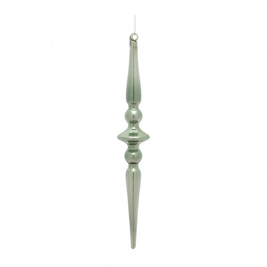 Finial Drop Ornament (Set Of 12) 12"H Glass