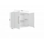 Eiffel 4-Piece Garage Storage Set in White