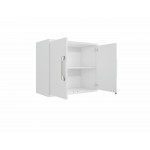 Eiffel 4-Piece Garage Storage Set in White