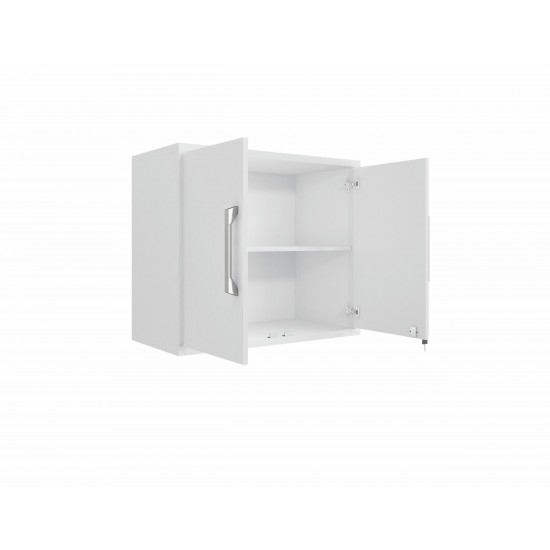 Eiffel 4-Piece Garage Storage Set in White