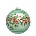 Ball Ornament (Set Of 6) 5"D Glass