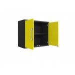 Eiffel 4-Piece Garage Storage Set in Matte Black and Yellow