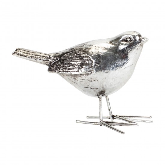 Bird (Set Of 12) 2.5"H Resin