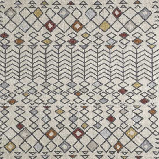 Totti Loops Cream/Multicolor 5x7 Southwestern Rug