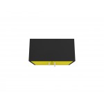 Eiffel 2-Piece Storage Garage Set in Matte Black and Yellow