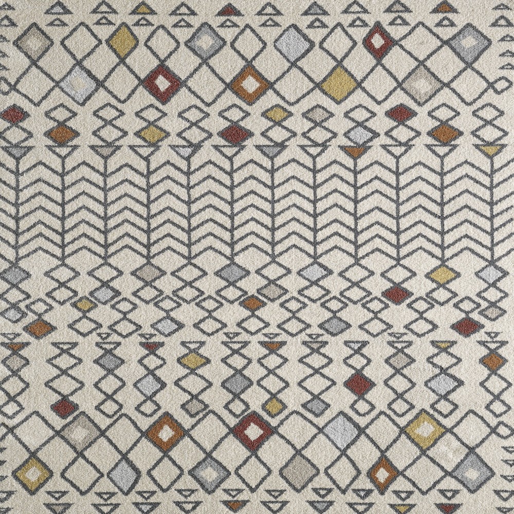 Totti Loops Cream/Multicolor 9x12 Southwestern Rug Totti Loops Cream/Multicolor 9x12 Southwestern Rug