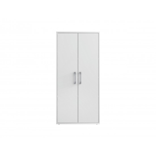 Eiffel Storage Cabinet in White (Set of 2)