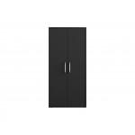 Eiffel Storage Cabinet in Matte Black (Set of 2)