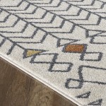 Totti Loops Cream/Multicolor 10x12 Southwestern Rug