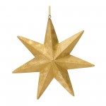 Star Ornament (Set Of 6) 5.25"H Resin