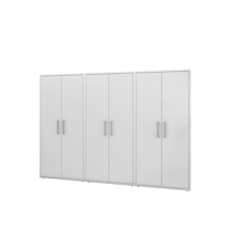 Eiffel Storage Cabinet in White (Set of 3) Eiffel Storage Cabinet in White (Set of 3)