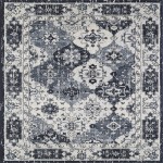 Totti Mosaic Navy/Gray 3x5 Oriental Rug