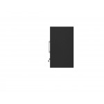 Eiffel Floating Garage Cabinet in Matte Black and Grey (Set of 2)