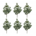 Pine Spray (Set Of 6) 34.5"H Plastic