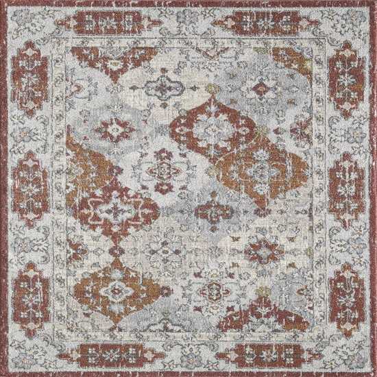 Totti Mosaic Multicolor 5x7 Oriental Rug