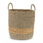 Basket (Set Of 2) 12"D x 13"H, 14.5"D x 14.75"H Seagrass