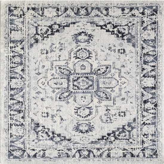 Totti Capricorn Navy/Cream 5x7 Oriental Rug