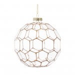 Ball Ornament (Set Of 6) 4"D Glass