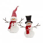 Snowman (Set Of 4) 17"H, 24"H Polyester