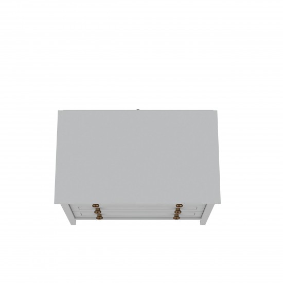 Crown 31.29" Dresser in White