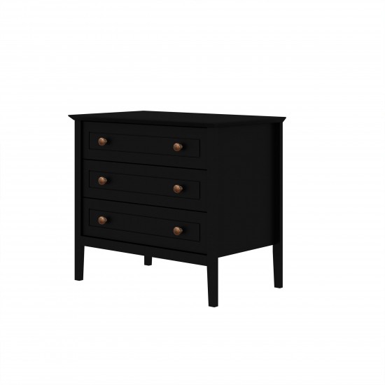 Crown 31.29" Dresser in Black