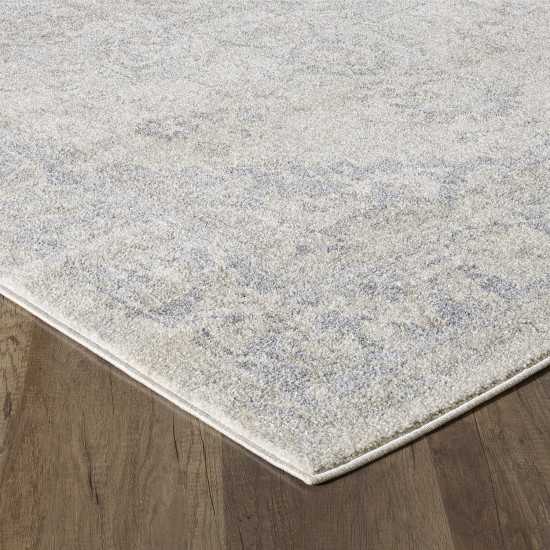 Totti Capricorn Gray/Dark Gray 3x5 Oriental Rug