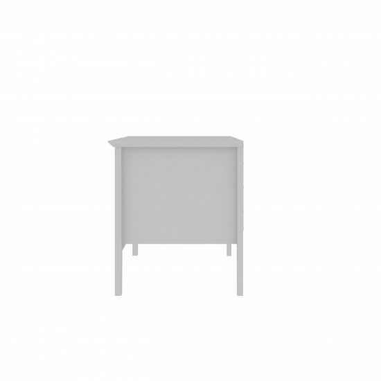 Crown Bachelor Dresser in White