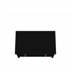 Crown Bachelor Dresser in Black