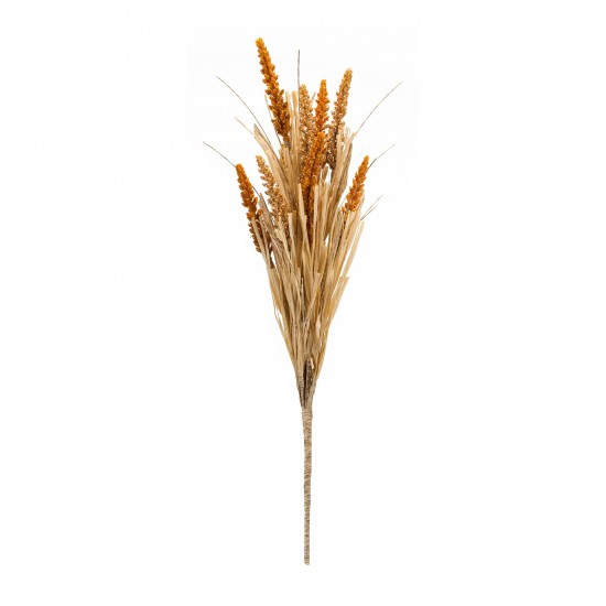 Fall Bush (Set Of 6) 20"H Plastic