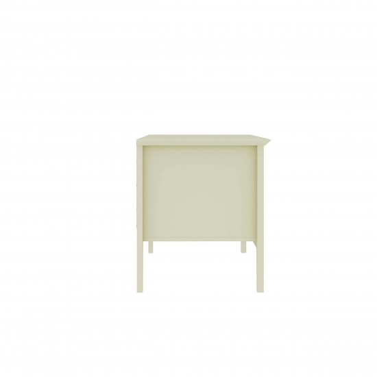 Crown Bachelor Dresser in Off White