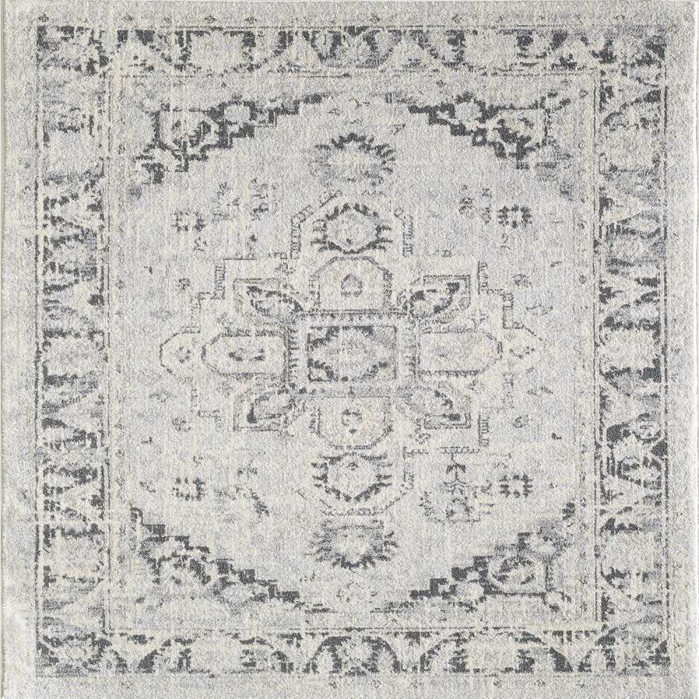 Totti Capricorn Cream/Gray 2x8 Oriental Rug