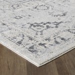 Totti Capricorn Cream/Gray 2x8 Oriental Rug