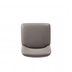 Serena Faux Leather Dining Chair in Grey