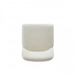 Serena Faux Leather Dining Chair in Cream