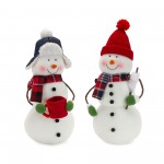 Snowman (Set Of 4) 10.25"H, 11"H Polyester