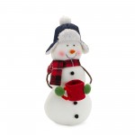 Snowman (Set Of 4) 10.25"H, 11"H Polyester