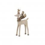 Deer (Set Of 2) 8.25"H, 11.75"H Resin