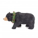 Bear W/Wreath (Set Of 2) 13"L x 7.5"H, 8.75"L x 11.75"H Sisal