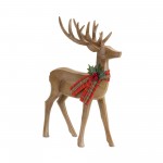 Deer (Set Of 2) 6.75"H, 13.75"H Resin