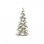 Tree (Set Of 4) 6.5"H, 9"H, 13.25"H, 18"H Resin, Silver